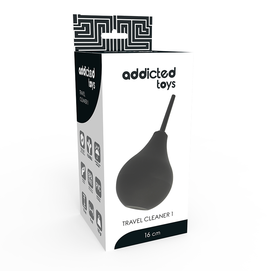 ADDICTED TOYS - ANAL DOUCHE PRETO - Sexshoptuga  Sexshoptuga 