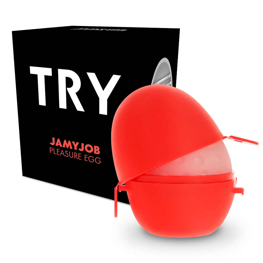 JAMYJOB -MASTURBADOR EGG VERSO PRETA DISCRETT - Sexshoptuga 