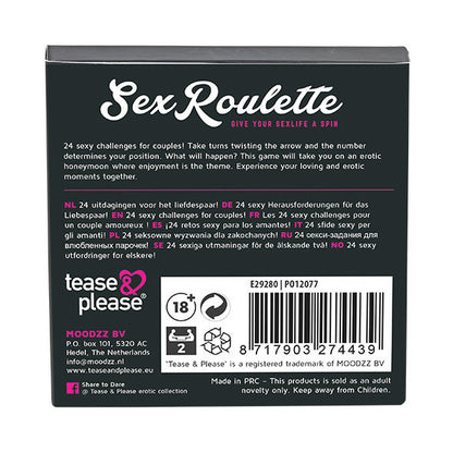 TEASE & PLEASE - ROLETA DE SEXO AMOR E CASAMENTO - Sexshoptuga 