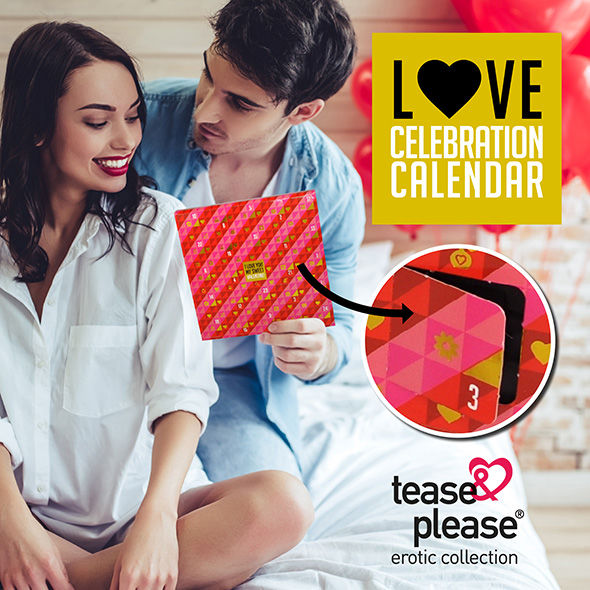 TEASE & PLEASE - CALENDRIO DO ADVENTO DO VALENTIM - Sexshoptuga  Sexshoptuga 