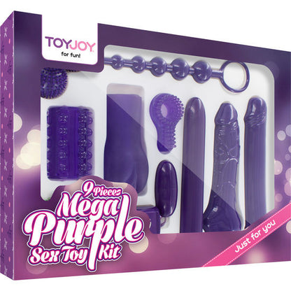 TOYJOY - SÓ PARA VOCÊ KIT DE BRINQUEDOS SEXUAIS MEGA ROXO - Sexshoptuga 