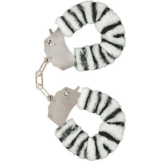 TOYJOY - PUNHOS FURRY FUN BONDAGE ZEBRA - Sexshoptuga  Sexshoptuga 