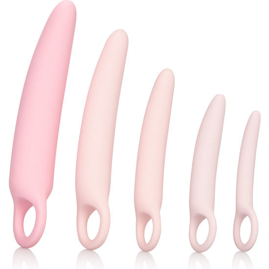 CALEXOTICS - CONJUNTO DE 5 PCS DILADOR DE SILICONE INSPIRE - Sexshoptuga  Sexshoptuga 