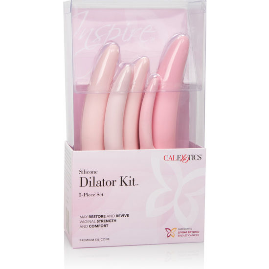 CALEXOTICS - CONJUNTO DE 5 PCS DILADOR DE SILICONE INSPIRE - Sexshoptuga  Sexshoptuga 