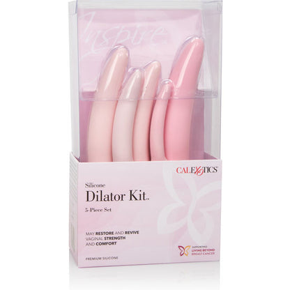 CALEXOTICS - CONJUNTO DE 5 PCS DILADOR DE SILICONE INSPIRE - Sexshoptuga 