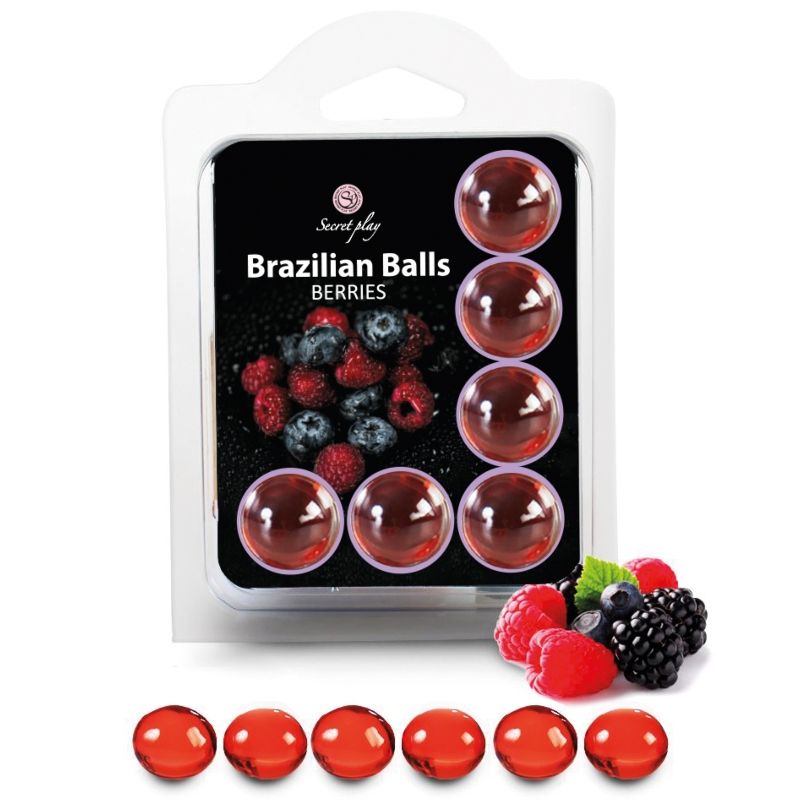 SECRETPLAY - BOLAS BRASILEIRAS FRUTAS DA FLORESTA - Sexshoptuga  Sexshoptuga 