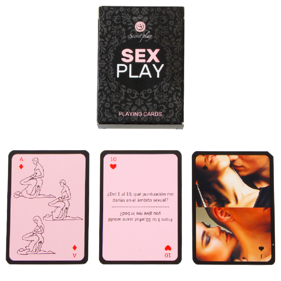 SECRETPLAY - SEX PLAY JOGOS DE CARTAS (ES/EN) - Sexshoptuga  Sexshoptuga 