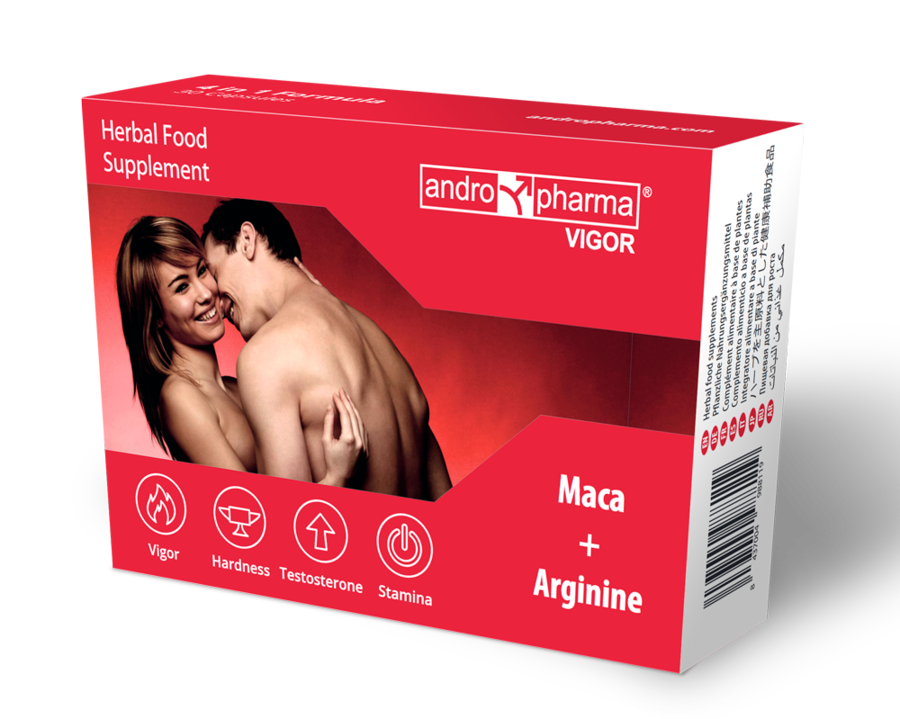 ANDROPHARMA VIGOR - SUPLEMENTO DE AUMENTO DA LIBIDO - Sexshoptuga Sexshoptuga 