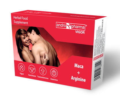 ANDROPHARMA VIGOR - SUPLEMENTO DE AUMENTO DA LIBIDO - Sexshoptuga