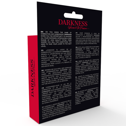 DARKNESS - CALA DE ABERTURA UNISEXO TAMANHO ÚNICO - Sexshoptuga 