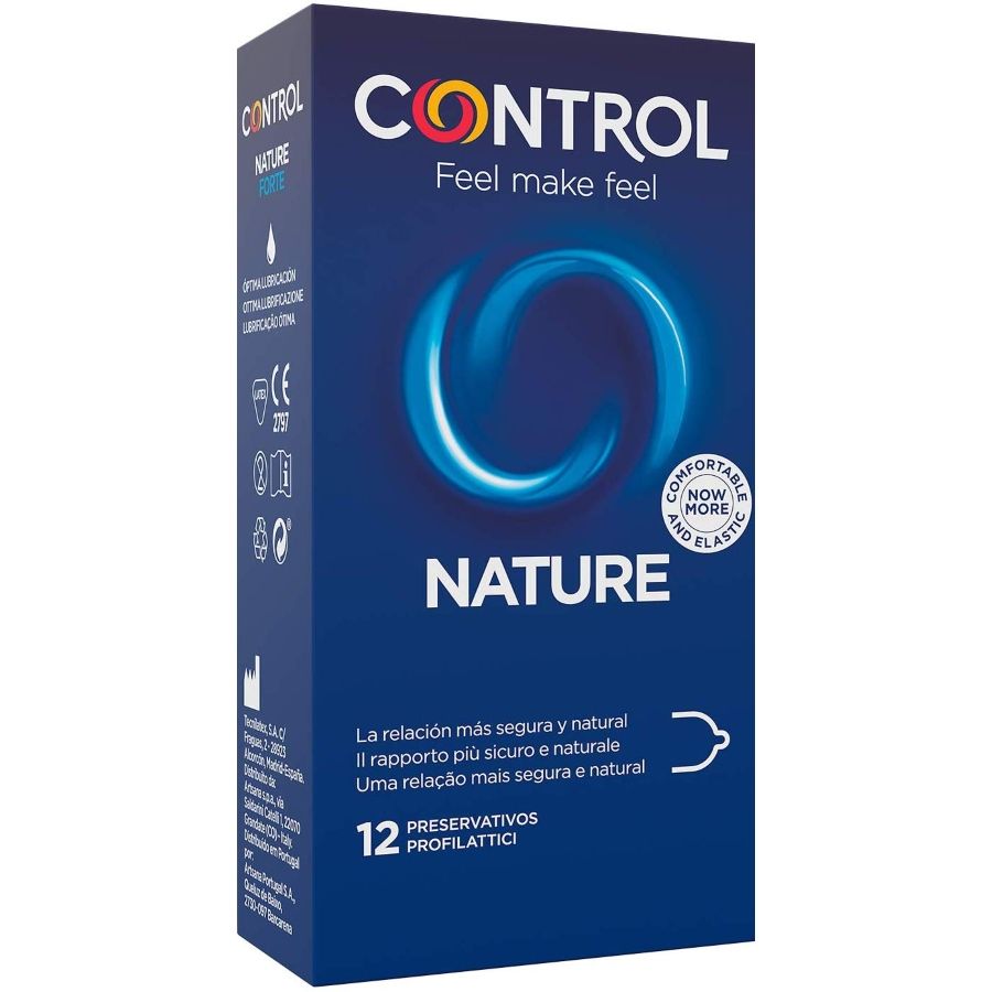 CONTROL - ADAPTA NATURE PRESERVATIVOS 12 UNIDADES - Sexshoptuga  Sexshoptuga 