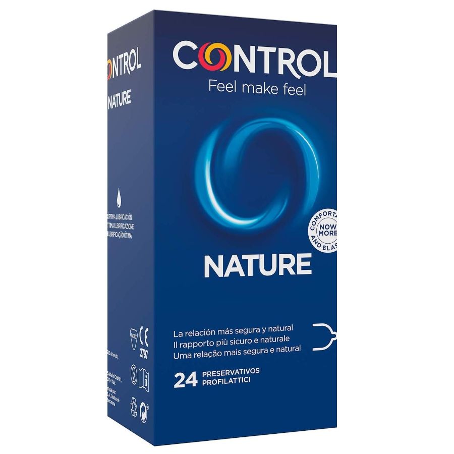 CONTROL - ADAPTA NATURE CONDOMS 24 UNITS - Sexshoptuga  Sexshoptuga 