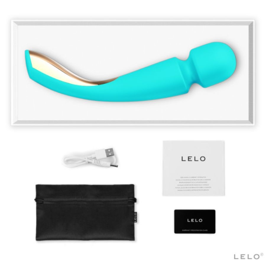 LELO - SMART WAND 2 PRETO - Sexshoptuga  Sexshoptuga 