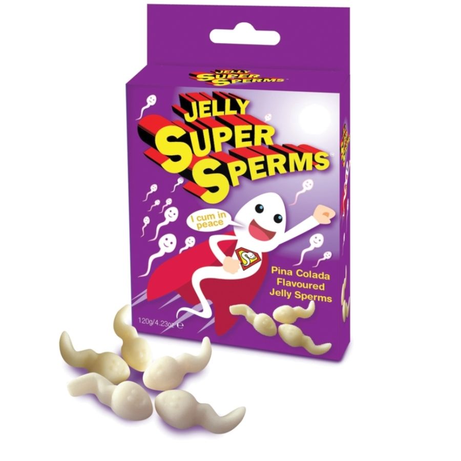 SPENCER & FLEETWOOD - JELLY SUPER SPERM GUMMIES FORM SPERM 120 GR - Sexshoptuga  Sexshoptuga 