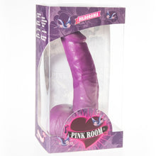 PINK ROOM - DILDO REALISTA CONNOR ROXO 16 CM - Sexshoptuga  Sexshoptuga 