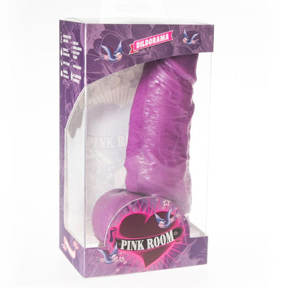 PINK ROOM - DILDO REALISTA DAYAN ROXO 17 CM - Sexshoptuga 