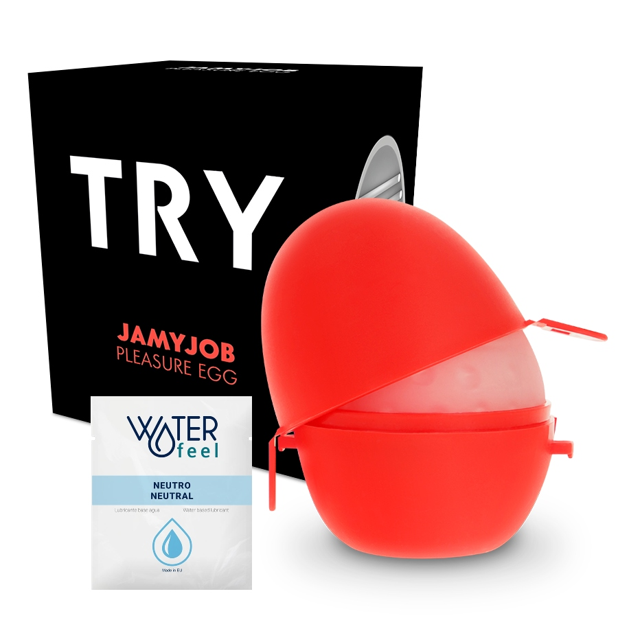 JAMYJOB -MASTURBADOR EGG VERSO PRETA DISCRETT - Sexshoptuga 