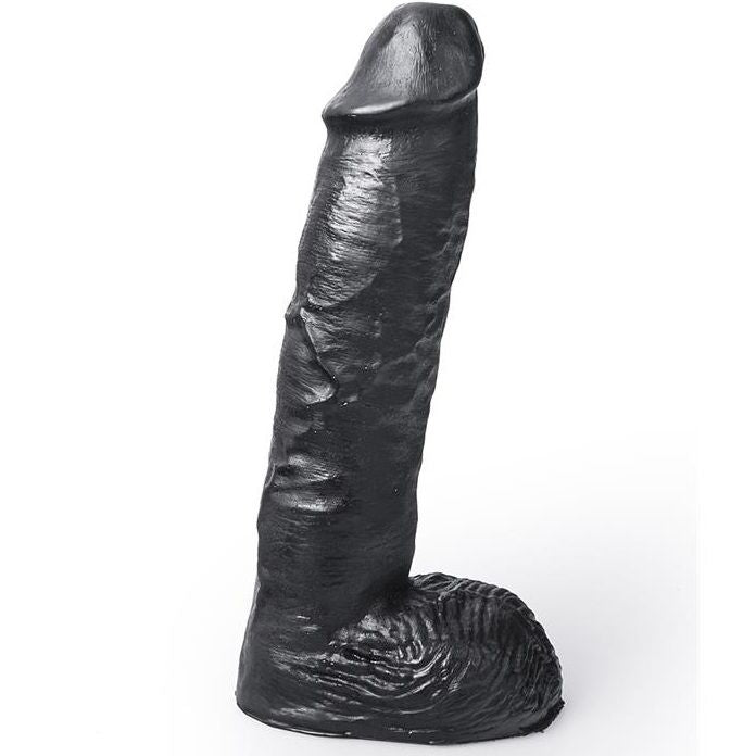 HUNG SYSTEM - DILDO REALÍSTICO PRETO COR MICKEY 24 CM - Sexshoptuga  Sexshoptuga 