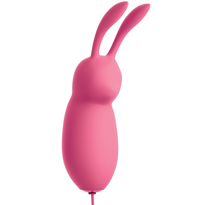 OMG - COELHO BONITO PODEROSO PINK VIBRATOR USB - Sexshoptuga 