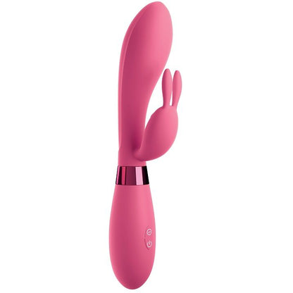 OMG - SELFIE SILICONE VIBRATOR COELHO ROSA - Sexshoptuga 