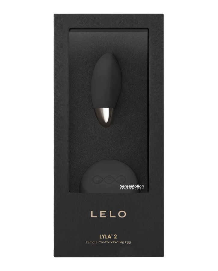 LELO - LYLA 2 INSIGNIA DESIGN EDITION OVO MASSAGEADOR PRETO - Sexshoptuga  Sexshoptuga 