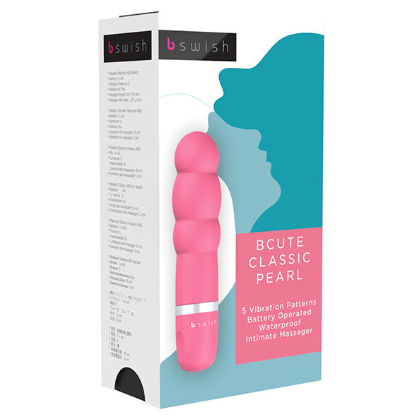 B SWISH - BCUTE CLSSICO PÉROLA ROSA - Sexshoptuga  Sexshoptuga 