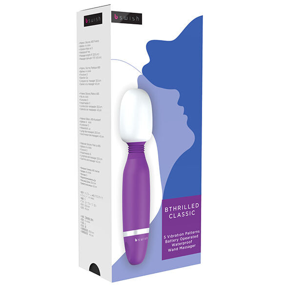 B SWISH - BTHRILLED CLSSICO LILAC MASSAGER - Sexshoptuga 