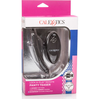 CALEXOTICS - XO REMOTE LOCK N PLAY PANTY TEASER - Sexshoptuga 