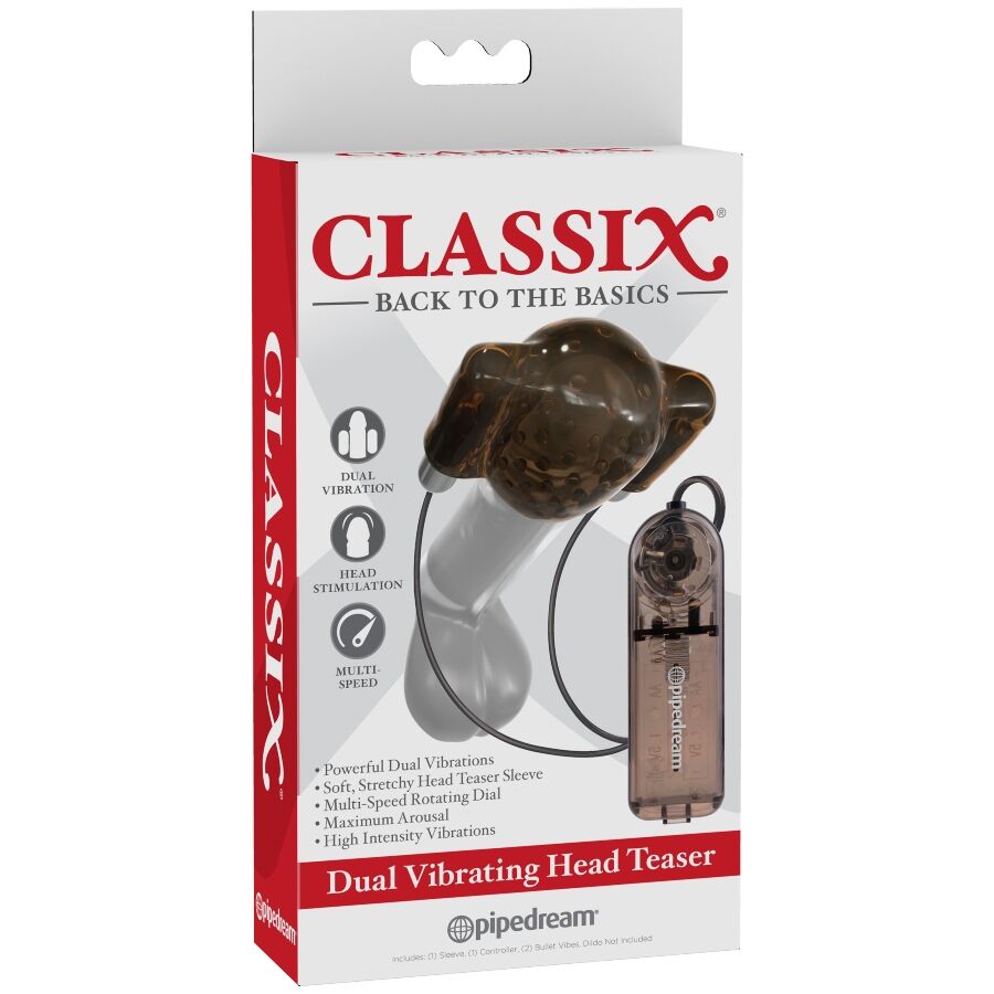 CLASSIX - DUAL VIBRATING HEAD TEASER - Sexshoptuga 