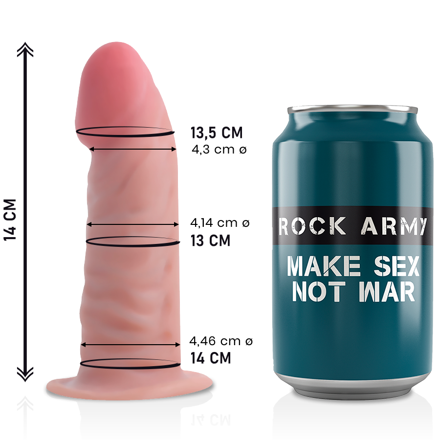 ROCKARMY - DUAL DENSITY TIGER 14 CM -O- 4.46 CM Sexshoptuga 