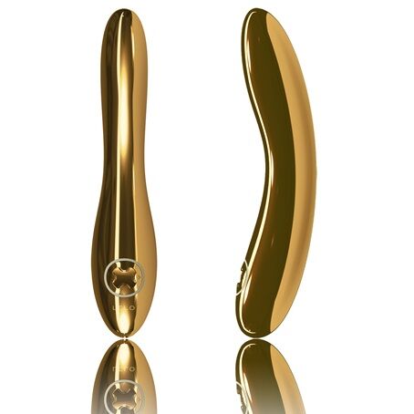 LELO - VIBRADOR INEZ 24 K OURO OURO - Sexshoptuga 