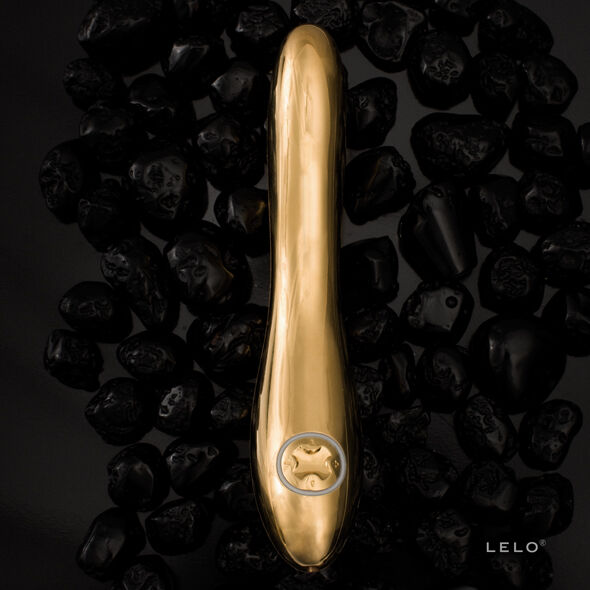 LELO - VIBRADOR INEZ 24 K OURO OURO - Sexshoptuga  Sexshoptuga 