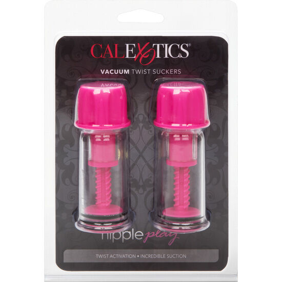 CALEXOTICS - VACUUM TWIST SUCKERS ROSA - Sexshoptuga  Sexshoptuga 