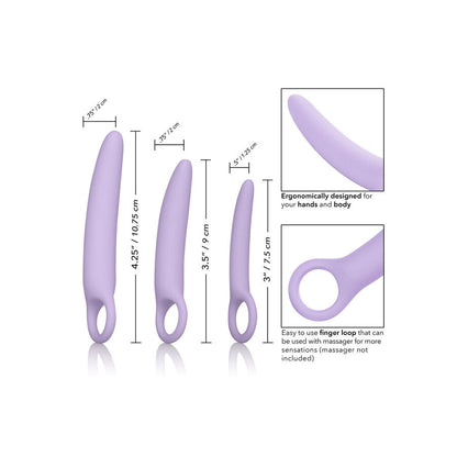 CALEXOTICS - DR LAURA BERMAN ALENA CONJUNTO DE 3 DILATADORES DE SILICONE - Sexshoptuga 