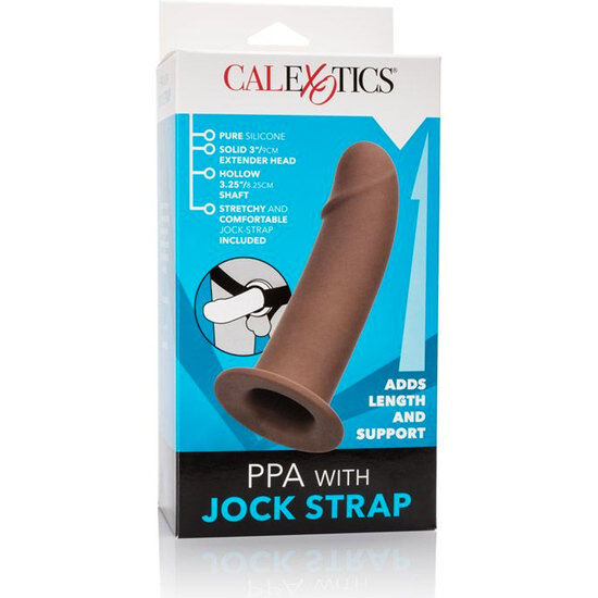 CALEXOTICS - PPA COM JOCK STRAP MARROM - Sexshoptuga  Sexshoptuga 