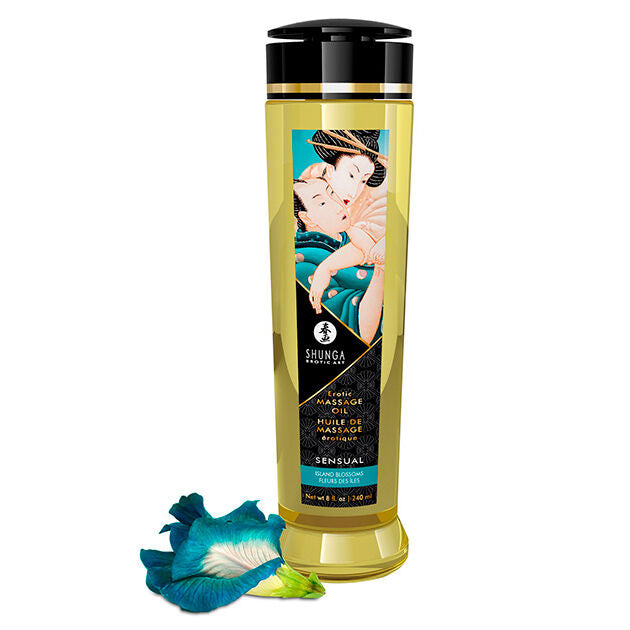 SHUNGA - ÓLEO DE MASSAGEM ERÓTICA SENSUAL 240 ML - Sexshoptuga  Sexshoptuga 