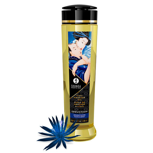 SHUNGA - ÓLEO DE MASSAGEM ERÓTICA SEDUÇÃO 240 ML - Sexshoptuga 