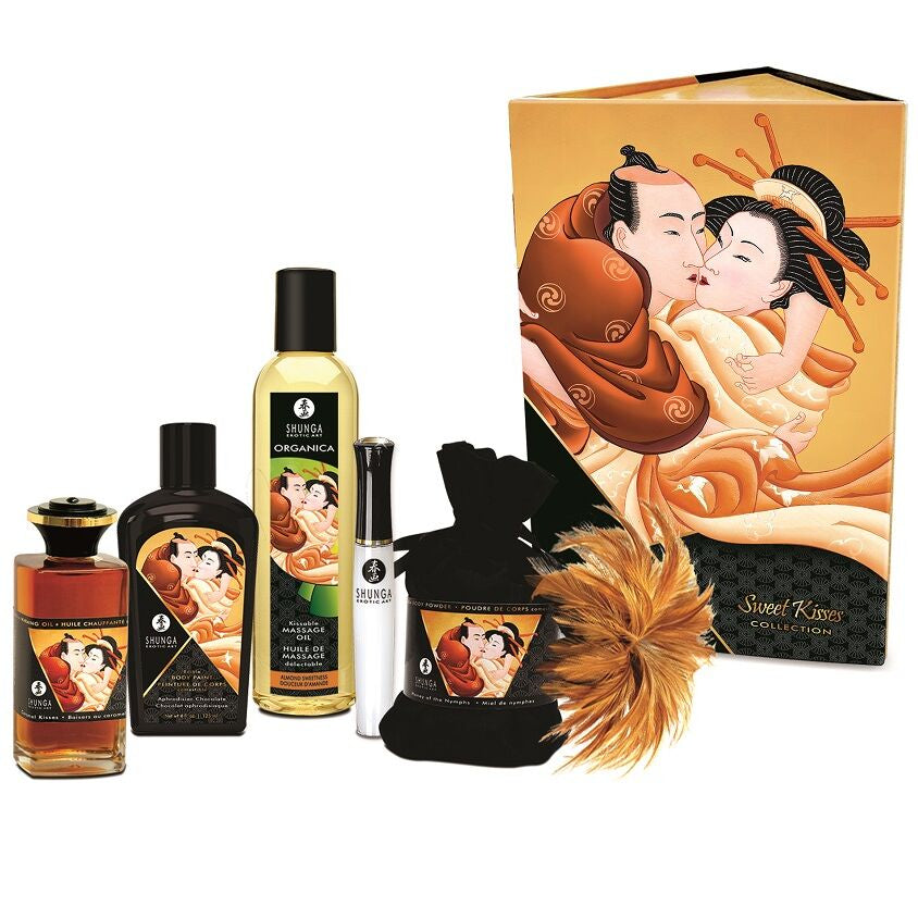 SHUNGA - KIT COLEÇÃO BEIJOS DOCES - Sexshoptuga  Sexshoptuga 