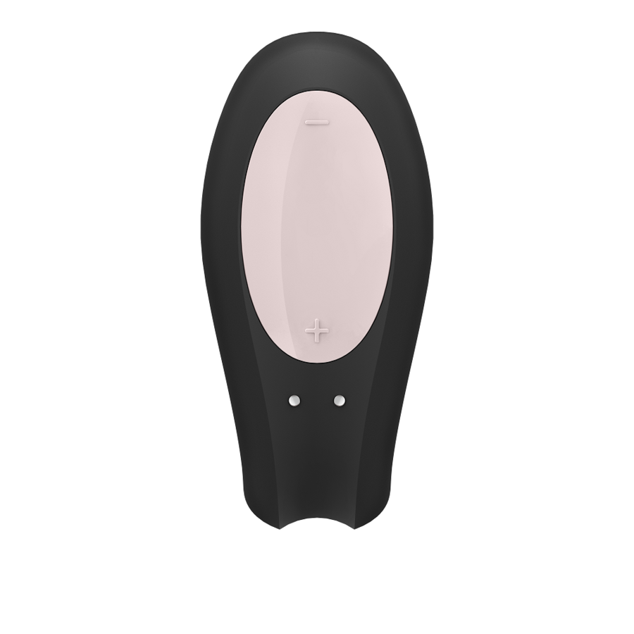 SATISFYER - DOUBLE JOY CON APP PRETO - Sexshoptuga  Sexshoptuga 