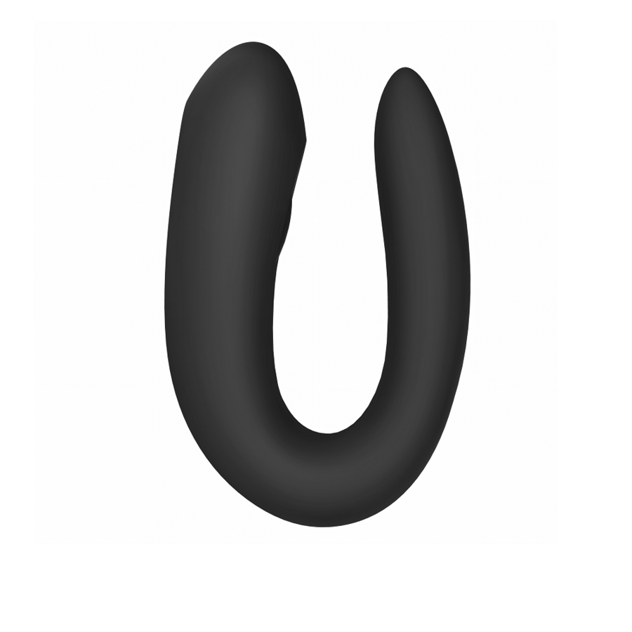 SATISFYER - DOUBLE JOY CON APP PRETO - Sexshoptuga  Sexshoptuga 