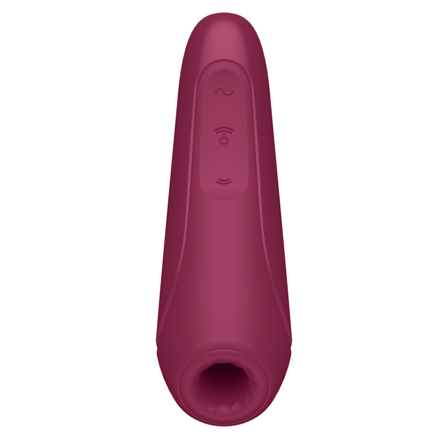 SATISFYER - CURVY 1 + VERMELHO ROSA - Sexshoptuga  Sexshoptuga 