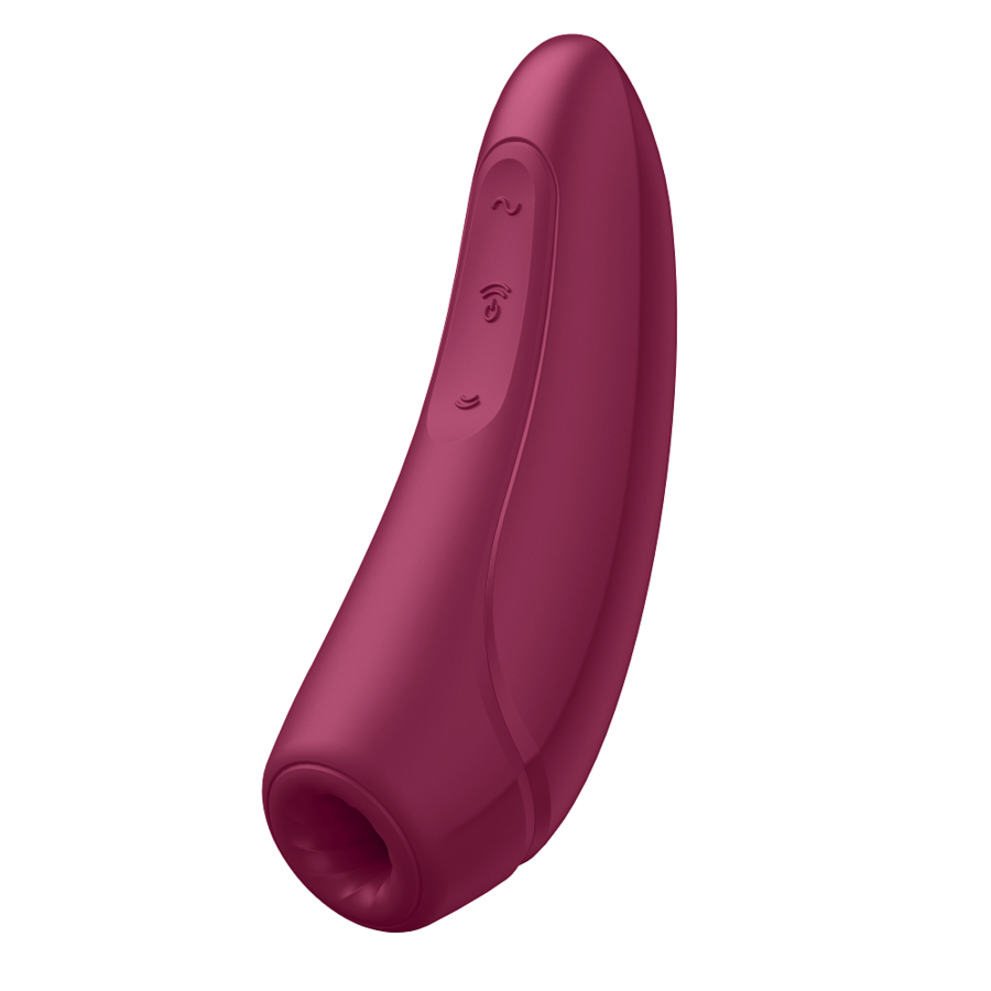 SATISFYER - CURVY 1 + VERMELHO ROSA - Sexshoptuga  Sexshoptuga 