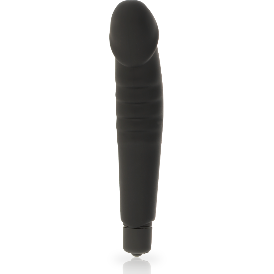 DOLCE VITA - REALISTIC PLEASURE BLACK SILICONE - Sexshoptuga  Sexshoptuga 