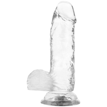 X RAY - DILDO TRANSPARENTE COM BOLAS 15.5 CM -O- 3.5 CM Sexshoptuga 