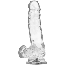 X RAY - DILDO TRANSPARENTE COM BOLAS 18.5 CM -O- 3.8 CM Sexshoptuga 