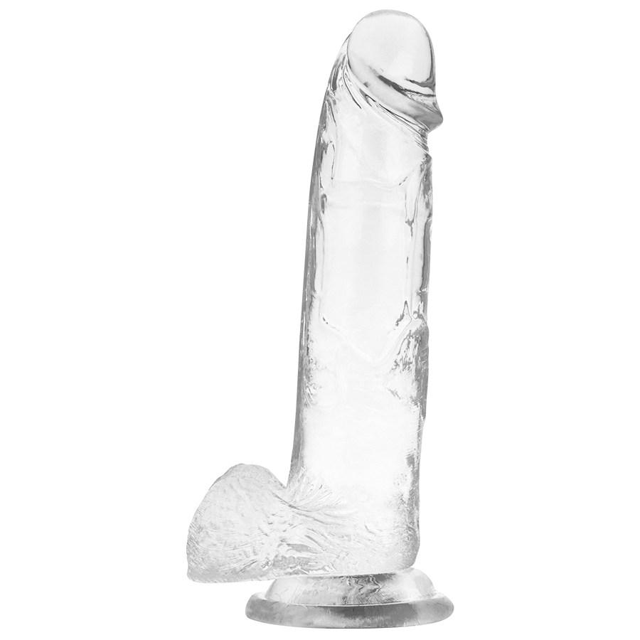 X RAY - DILDO TRANSPARENTE COM BOLAS 22 CM -O- 4.6 CM Sexshoptuga 