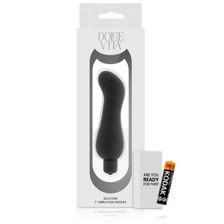 DOLCE VITA - G-SPOT BLACK SILICONE - Sexshoptuga 