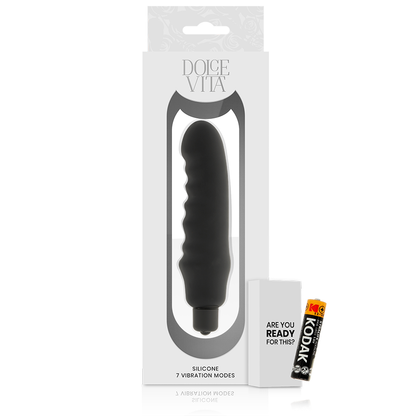 DOLCE VITA - GENIUS  BLACK  SILICONE - Sexshoptuga 