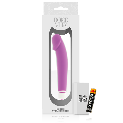 DOLCE VITA - REALISTIC PURPLE SILICONE - Sexshoptuga 