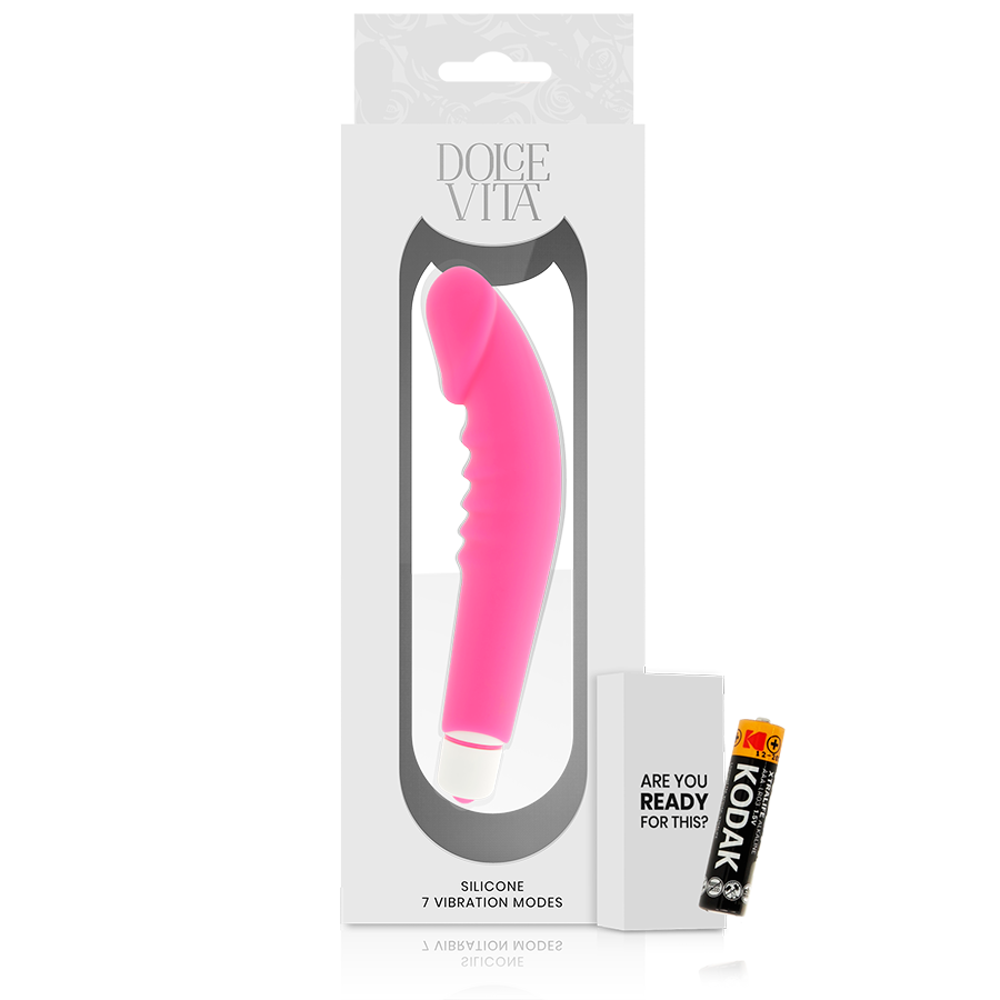 DOLCE VITA - REALISTIC PLEASURE PINK  SILICONE - Sexshoptuga 